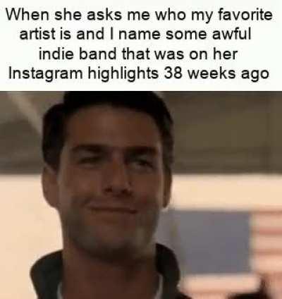 I definitely wasn't stalking her haha