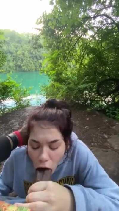 Cocksucking in paradise