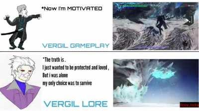 Vergil Gameplay and Vergil Lore