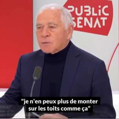 François Patriat, sénateur, pénibilité du travail et exosquelettes, 12/12/2022