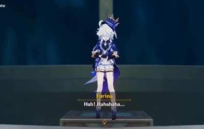 live Furina reaction to your valid argument in court