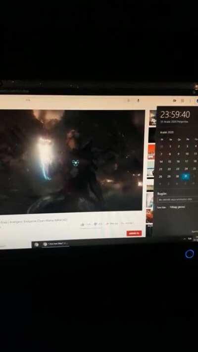 1 saniye gecikti sanırım ama en azından denedim