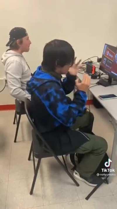 I would honestly point and laugh