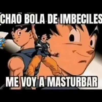 Goku también esta celebrando el día de la paja 😈🔥😈