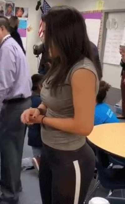 You don't even need to stand behind Bayley to appreciate dat ass.