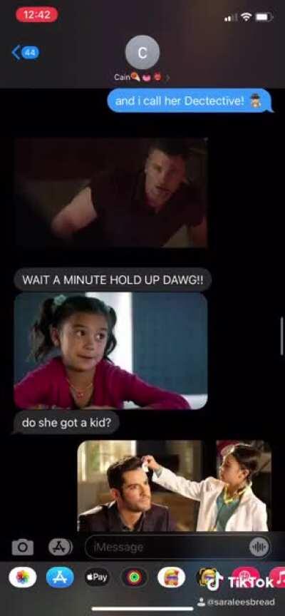 If you guys are on TikTok you know of this trend, I decide to give it a little Lucifer spice. Obv. there are some inaccuracies but I thought it was funny and quirky and we can all use that right now while we are depressed waiting for season 5B