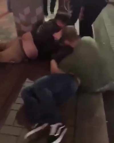 Jacked dude with no legs kicking ass