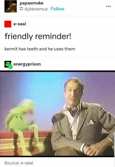 he sheds them. he can always grow new ones