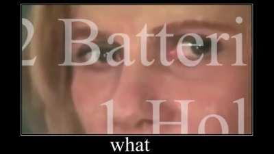 Two batteries, One Hole?