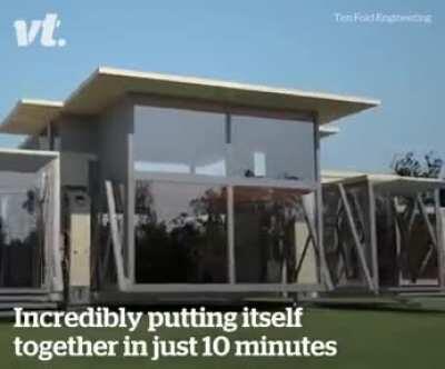 Here comes the house of the future