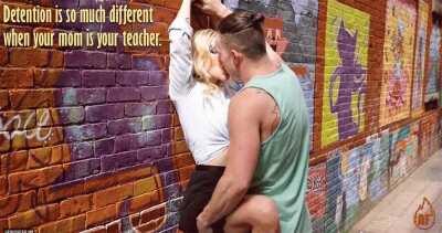 I love detention with mom