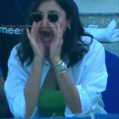 Anushka Sharma - All Shots Edit Video In IPL Match RCB vs GT