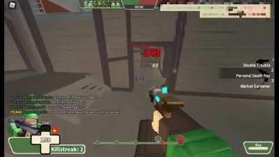 I was using a shitty loadout and somehow got some kills with it