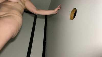 When You Suck Him Through The Gloryhole But Then You Invite Him Over To Fuck You...