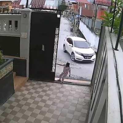 Who the hell installed that gate?