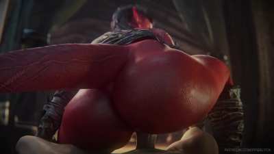 Karlach Reverse Cowgril Riding POV (Sound) (Bl1ck, Auidodude)