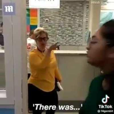 Racist woman refuses medical help for her kid because there is no white doctor in the hospital