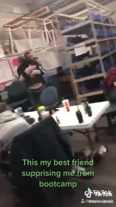 “You can get off now”