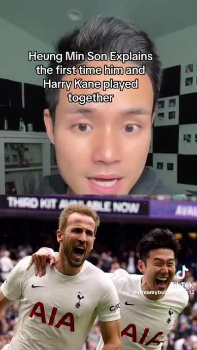 Heung Min Son Explains the first time him and Harry Kane played together 