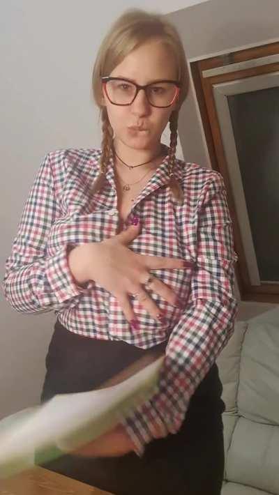 And again from my office where I have an internship. Am I fit to be a secretary?