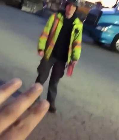 don't leave him hanging, show it to him.