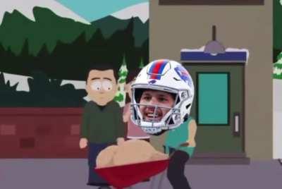 Josh Allen this morning 