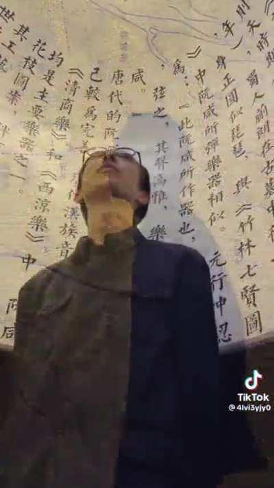 Puyi after the radsocs let him integrate into civilian society 