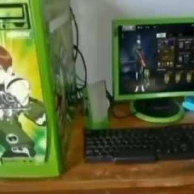 Eu deixei o pc com meu irmão mais novo olha oq deu 😎