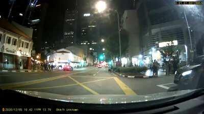 Imaginary zebra crossing?