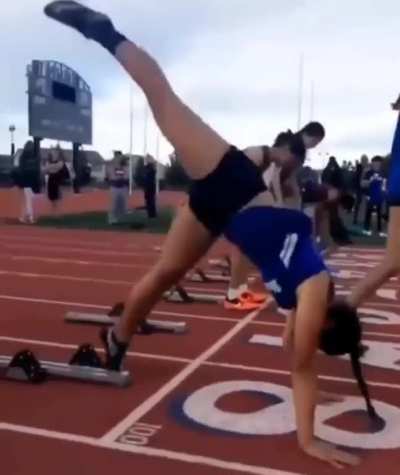 Starting a race with confidence