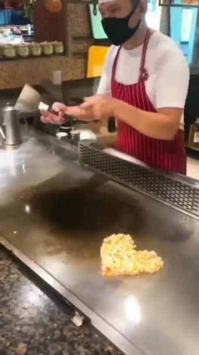 This artistic chef.