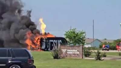 Jesus Bus explodes in Shreveport LA 16th April 2025