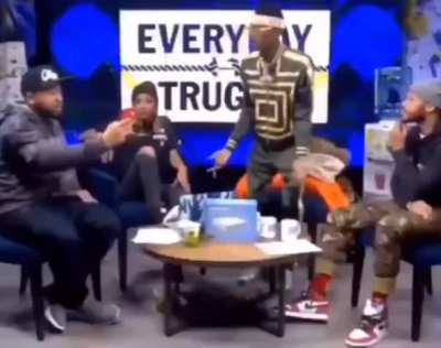 Gas Goons 0.05 nanoseconds after hearing Ye's voice on a new snippet