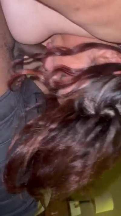 Face fuck the ugly whore