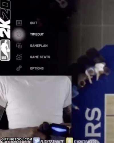 I didn't even hit my controller that hard, I promise you