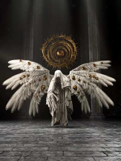 The Angelic Visage - fully made in blender