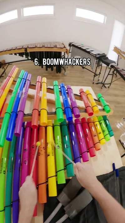 Pac-Man song on different instruments.