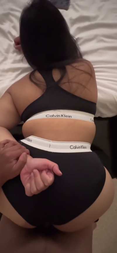 Big Ass Doggystyle In Calvin Klein Panties