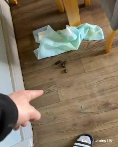 caught with fresh evidence