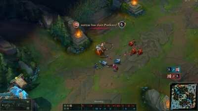 THE FUNIEST THING I SEE SINCE I PLAY MY 360k Mastery Akali ngl xDDDD (Isnt just the T-pose, its the fire, the T-pose in front of defeated enemy and the save)