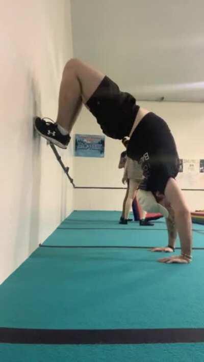Had to show off because I’ve never been able to get this far before! What do you guys call this? I just call it a scorp handstand but I dont know if that’s cannon