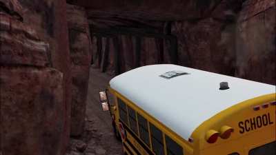 The Magic School Bus but it's in BeamNG