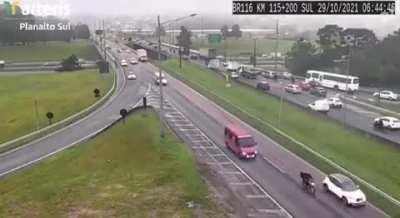 Drone checking up on static surveillance systems