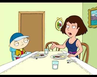 Stewie is sick of her shit