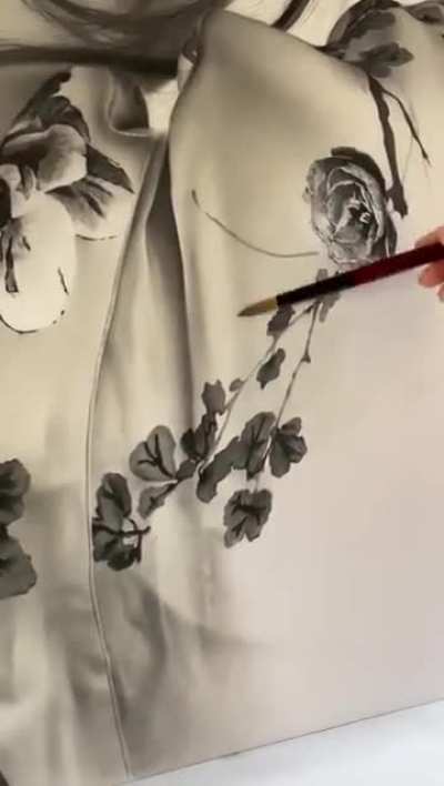 Drawing of my mom 'Florescence'