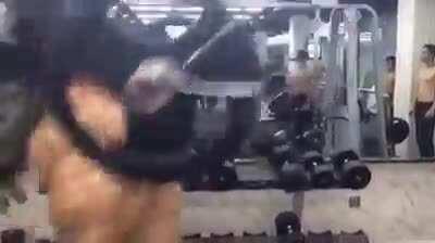 Me first day in the gym