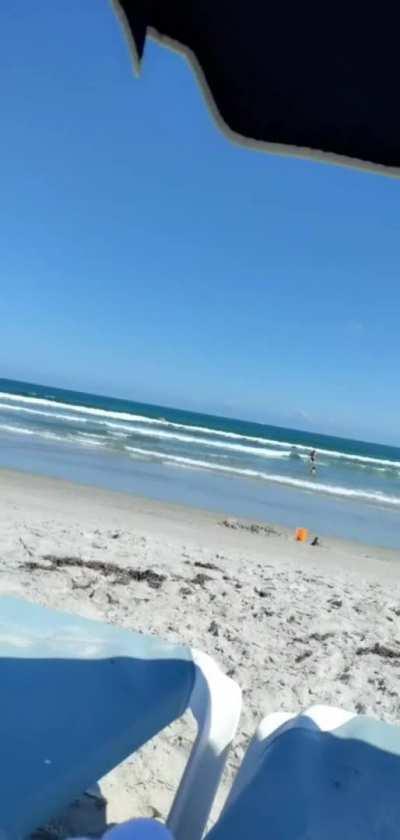 Popping a tiddy while at Cocoa Beach on vacation. Sorry for my face it was really bright outside [GIF]