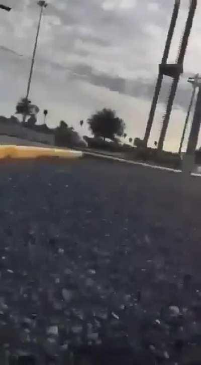 Members from a drug cartel in Tamaulipas, México escaping from the military while shooting each other