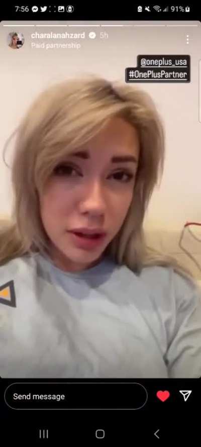 Alanah Pearce & one plus 75g phone first impressions from Feb 2023 