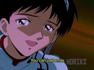 rei remembers a familiar smile